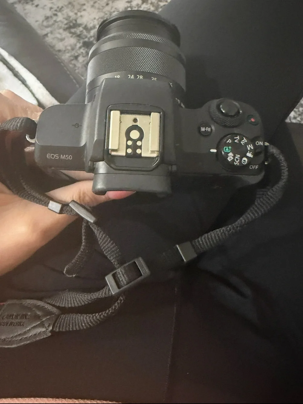 Canon EOS M50 Camera in Black with 15-45mm Lens